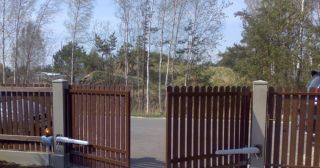 Купить распашные ворота из штакетника Майкоп, цена от 2766 руб.